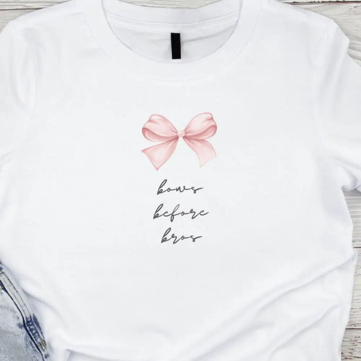Pink Bow T-Shirt - HESTONS