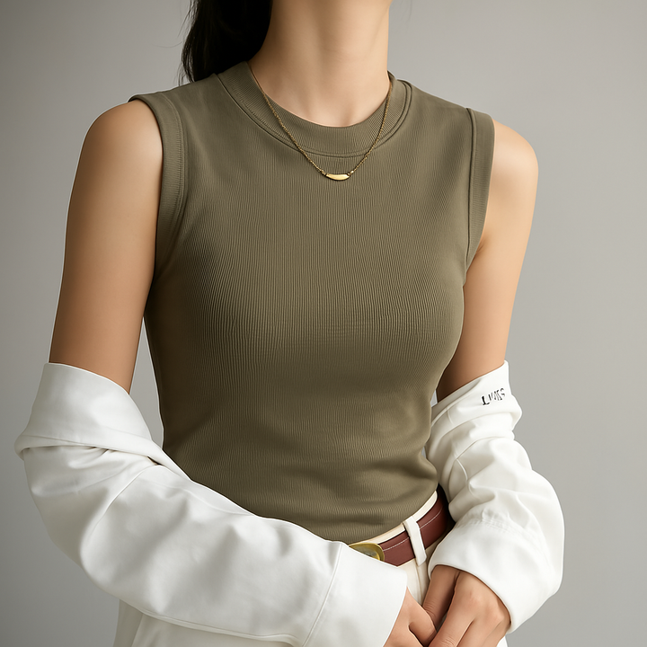 Spring Breeze Fitted Tank - HESTONS