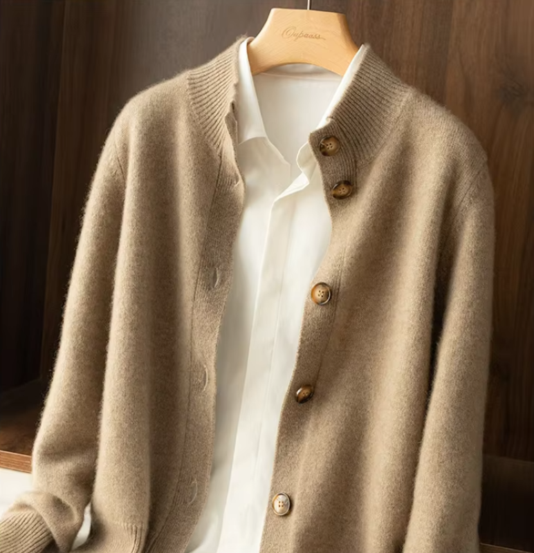 Relaxed Fit Cardigan - HESTONS