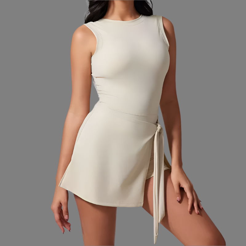 Sarong Wrap Tennis Dress - HESTONS