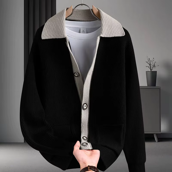 Vintage Knitted Cardigan - HESTONS