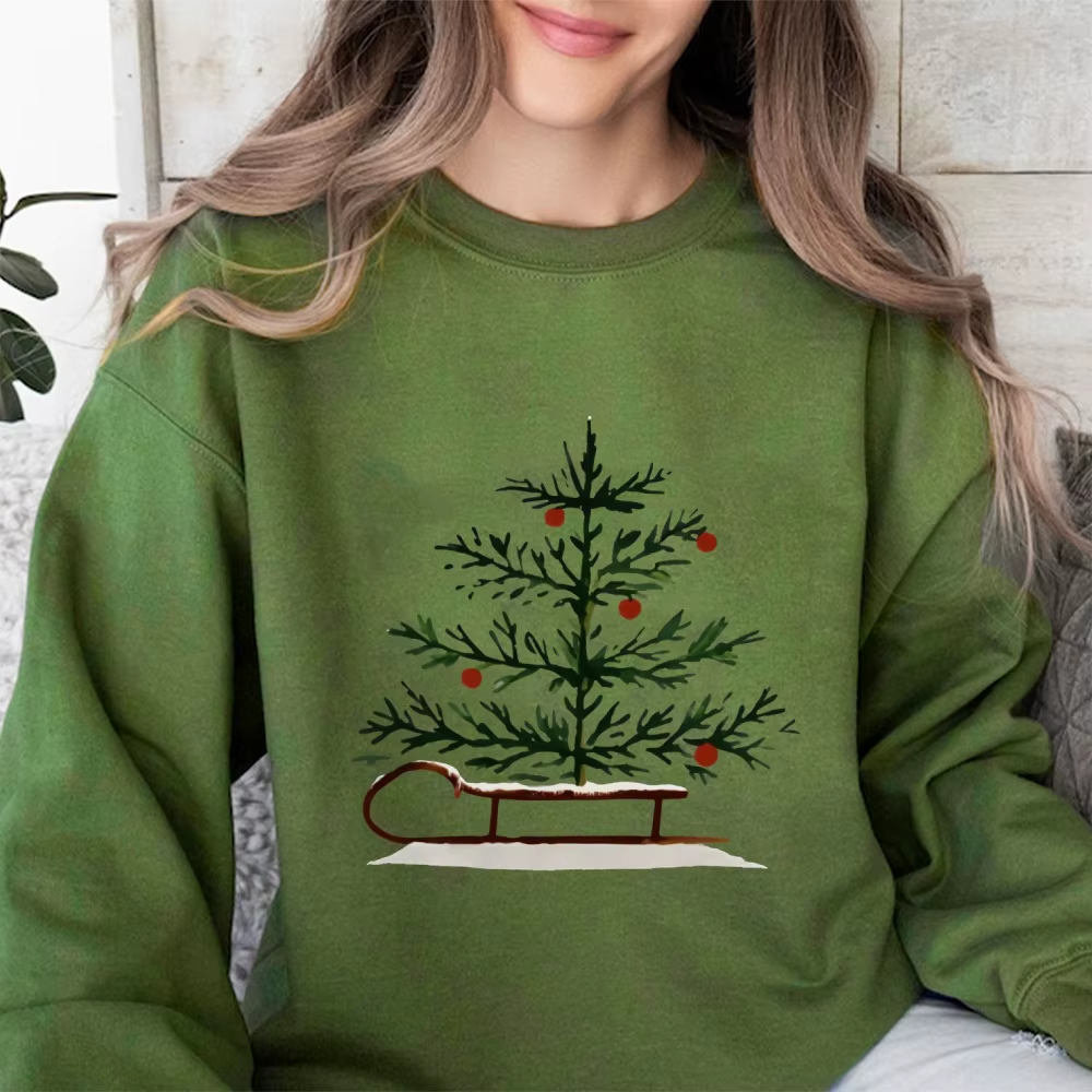 Women’s Christmas Tree Sweatshirt - Shop Hestons