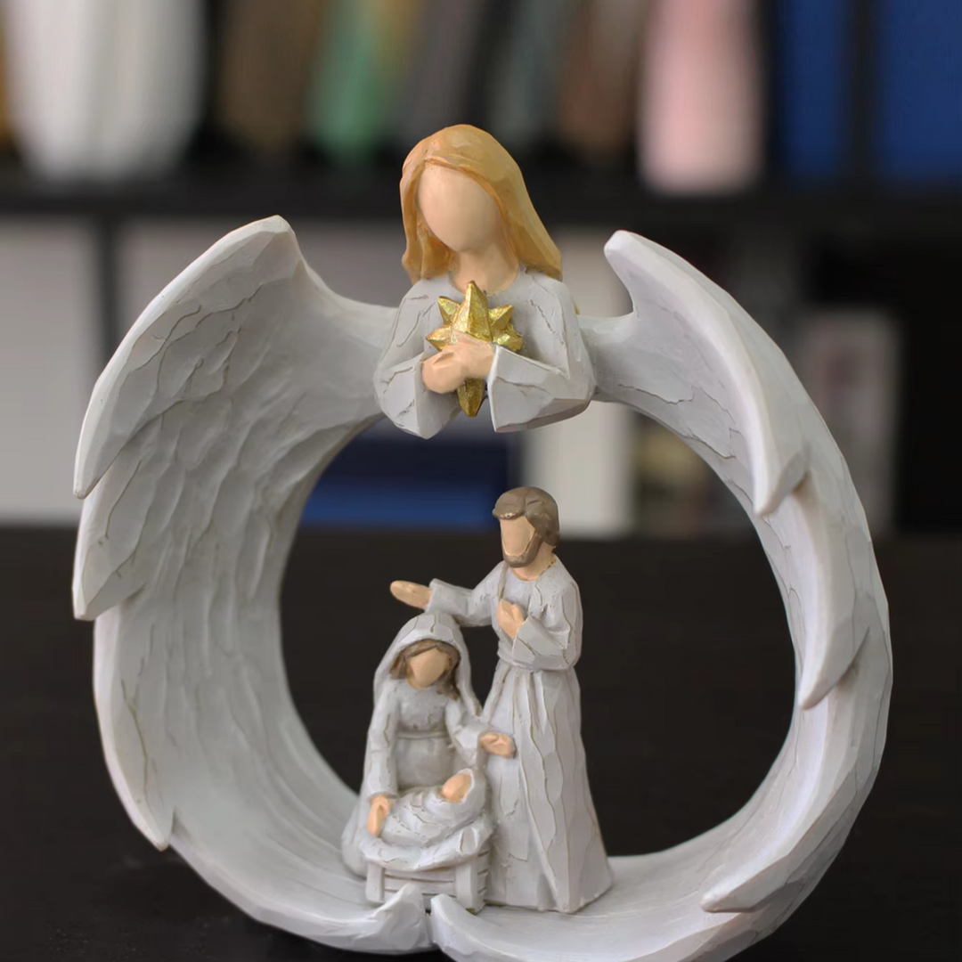 Angel Wing Nativity - HESTONS