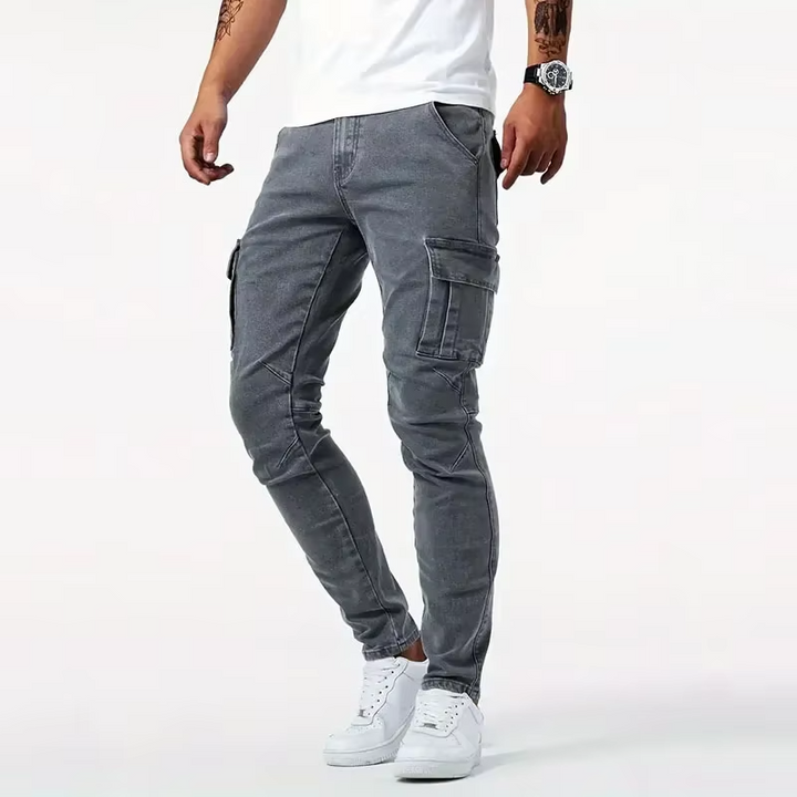 Flex-fit Cargo Jeans - HESTONS