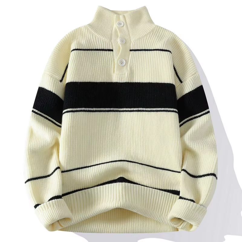 3-Button Pullover - HESTONS